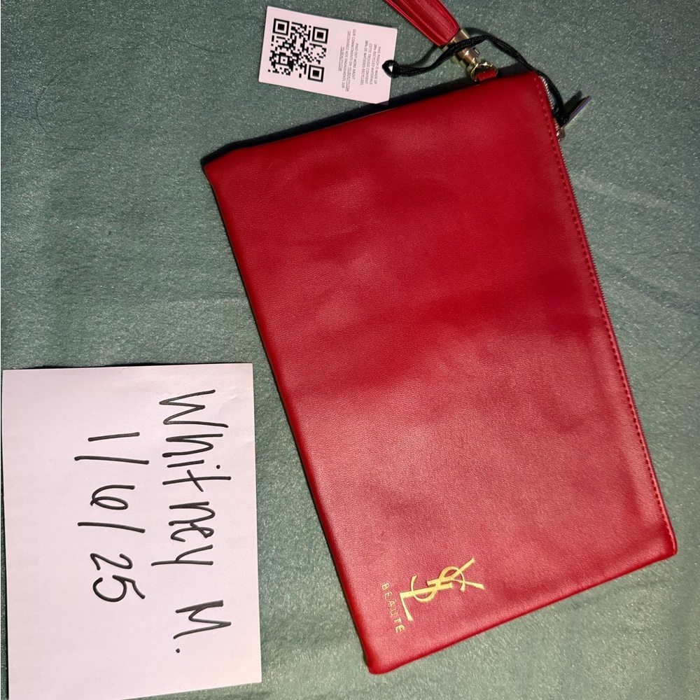 YSL Red Beaute Pouch!